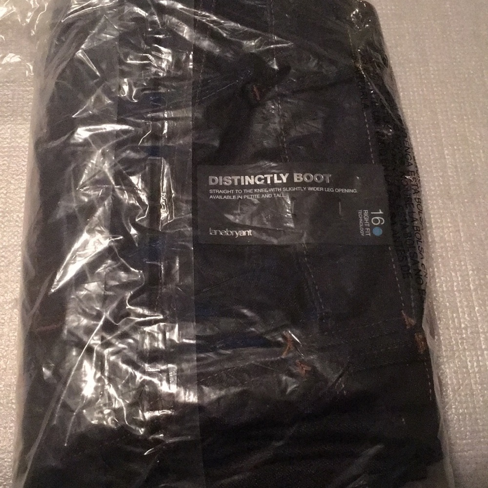 Lane Bryant Jeans size 16P new boot cut plus size